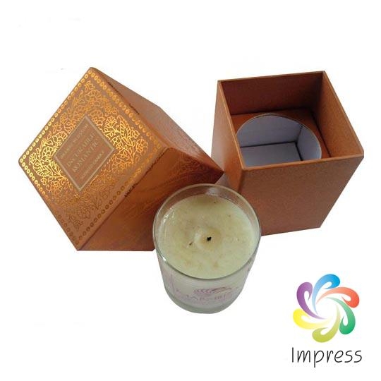 Quick Rigid Cardboard candle Packaging Box Printing Company